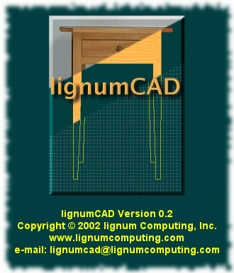 lignumCAD Logo and Splash Screen
