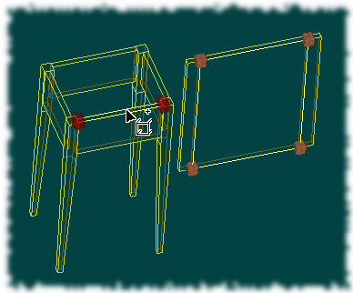 Table assembly step 2